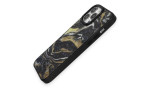 Newface iPhone 14 Pro Kılıf Moda Simli Kapak - Siyah