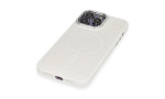 Newface iPhone 14 Pro Kılıf Plüton Magneticsafe Kapak - Beyaz