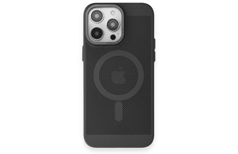 Newface iPhone 14 Pro Kılıf Plüton Magneticsafe Kapak - Siyah