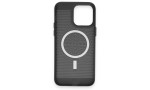 Newface iPhone 14 Pro Kılıf Plüton Magneticsafe Kapak - Siyah