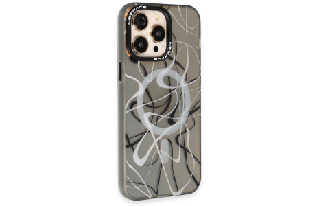 Newface iPhone 14 Pro Kılıf Venüs Magneticsafe Desenli Kapak - Venüs - 5