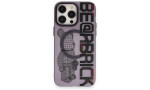Newface iPhone 14 Pro Max Kılıf Apollo Magneticsafe Desenli Kapak - Apollo Mor - 4