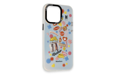 Newface iPhone 14 Pro Max Kılıf Estoril Desenli Kapak - Estoril - 16