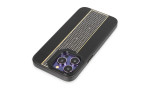 HDD iPhone 14 Pro Max Kılıf HBC-160 Almera Taşlı Kapak - Siyah
