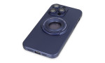 Newface iPhone 14 Pro Max Kılıf Lukka Magneticsafe Kapak - Lacivert