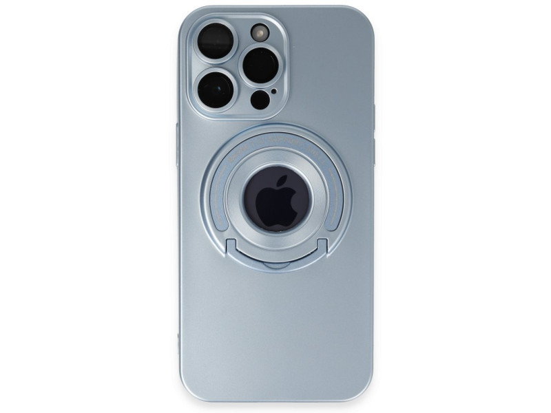 Newface iPhone 14 Pro Max Kılıf Lukka Magneticsafe Kapak - Sierra Blue
