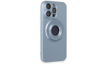 Newface iPhone 14 Pro Max Kılıf Lukka Magneticsafe Kapak - Sierra Blue