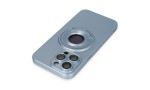 Newface iPhone 14 Pro Max Kılıf Lukka Magneticsafe Kapak - Sierra Blue