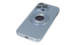 Newface iPhone 14 Pro Max Kılıf Lukka Magneticsafe Kapak - Sierra Blue