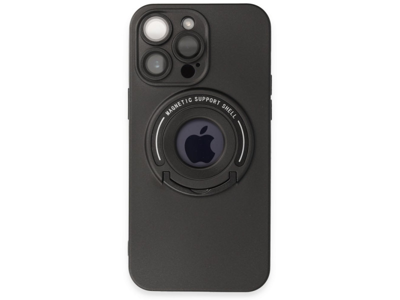 Newface iPhone 14 Pro Max Kılıf Lukka Magneticsafe Kapak - Siyah