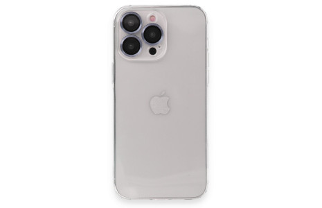 Newface iPhone 14 Pro Max Kılıf Luko Lens Silikon - Sierra Blue