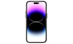 Newface iPhone 14 Pro Max Kılıf Mekanik Magsafe Kapak - Füme - 3