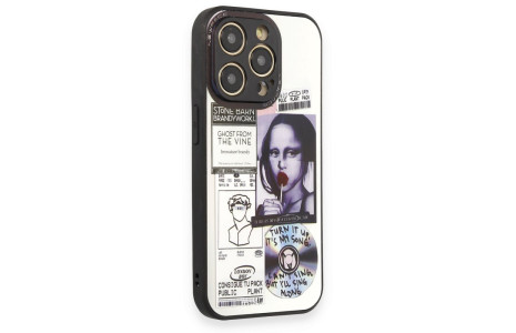 Newface iPhone 14 Pro Max Kılıf Mirror Desenli Kapak - Mirror - 2