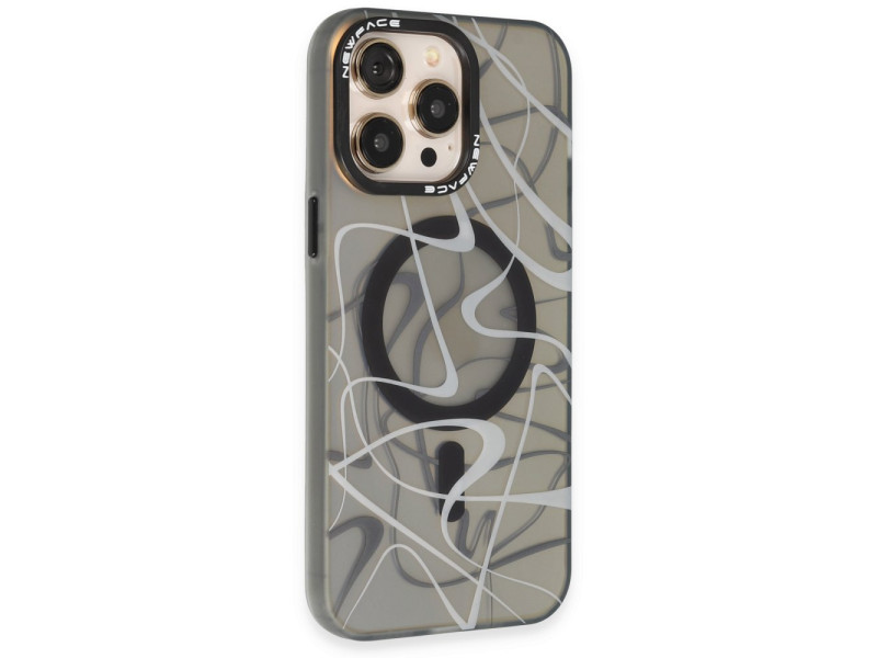 Newface iPhone 14 Pro Max Kılıf Venüs Magneticsafe Desenli Kapak - Venüs - 3