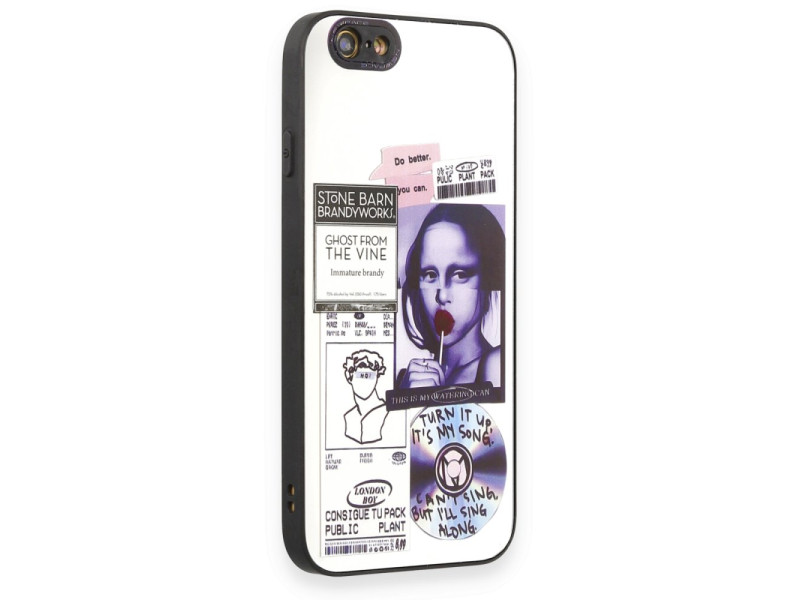 Newface iPhone 6 Kılıf Mirror Desenli Kapak - Mirror - 2
