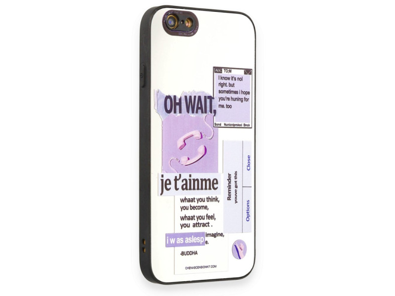 Newface iPhone 6 Kılıf Mirror Desenli Kapak - Mirror - 4