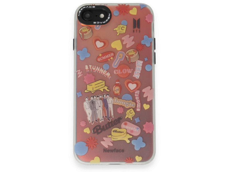 Newface iPhone 7 Kılıf Estoril Desenli Kapak - Estoril - 16
