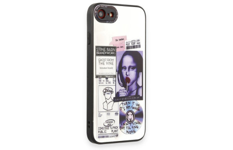 Newface iPhone 7 Kılıf Mirror Desenli Kapak - Mirror - 2