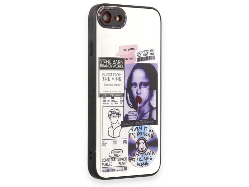 Newface iPhone 7 Kılıf Mirror Desenli Kapak - Mirror - 2