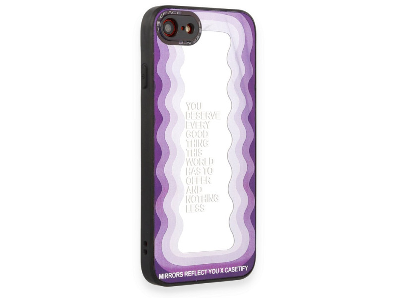 Newface iPhone 7 Kılıf Mirror Desenli Kapak - Mirror - 5