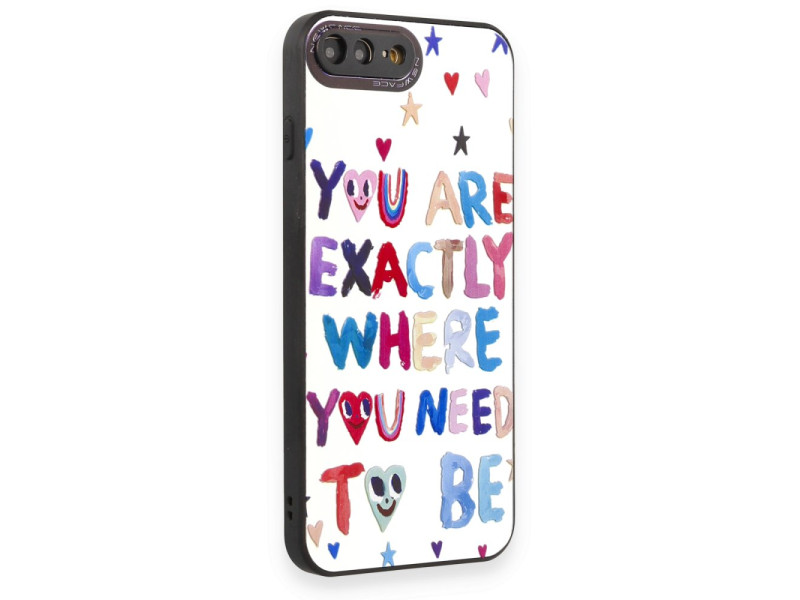 Newface iPhone 8 Plus Kılıf Mirror Desenli Kapak - Mirror - 10