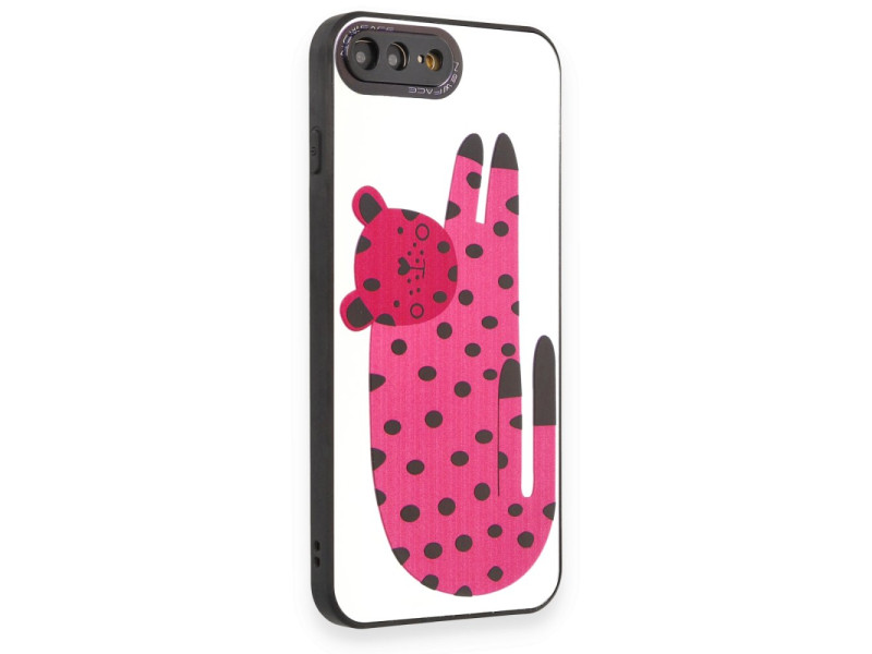 Newface iPhone 8 Plus Kılıf Mirror Desenli Kapak - Mirror - 12