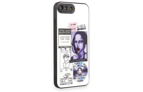 Newface iPhone 8 Plus Kılıf Mirror Desenli Kapak - Mirror - 2
