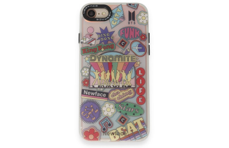 Newface iPhone SE 2020 Kılıf Estoril Desenli Kapak - Estoril - 14