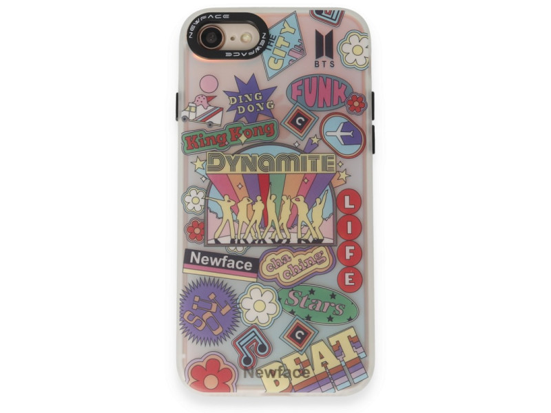 Newface iPhone SE 2020 Kılıf Estoril Desenli Kapak - Estoril - 14