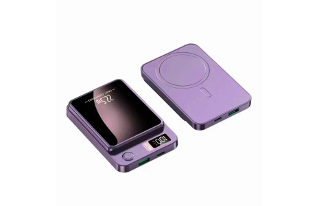 Newface MAG103 10.000 mAh PD 22.5 Watt Magneticsafe Powerbank - Mor