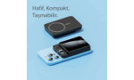 Newface MAG103 10.000 mAh PD 22.5 Watt Magneticsafe Powerbank - Mor