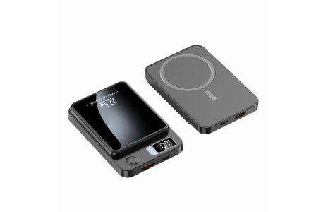 Newface MAG103 10.000 mAh PD 22.5 Watt Magneticsafe Powerbank - Siyah