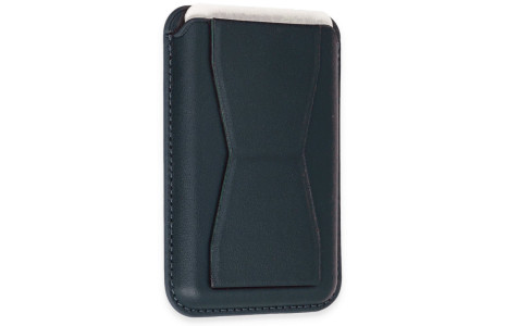 Newface Magneticsafe Standlı Deri Kartlık - Lacivert
