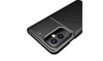 Newface One Plus 9 Kılıf Focus Karbon Silikon - Siyah