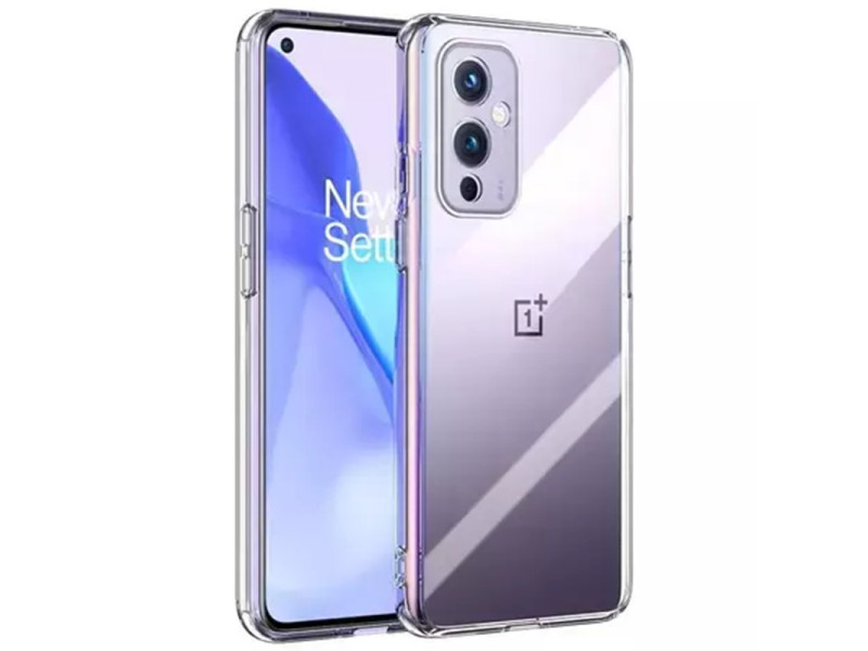 Newface One Plus 9 Kılıf Lüx Şeffaf Silikon