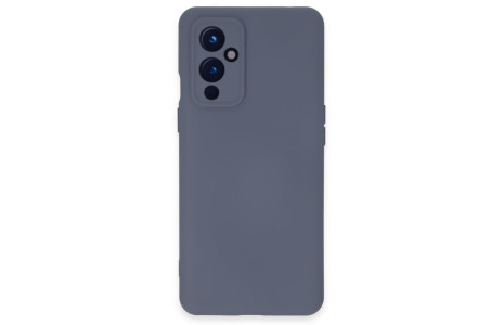 Newface One Plus 9 Kılıf Nano içi Kadife Silikon - Gri