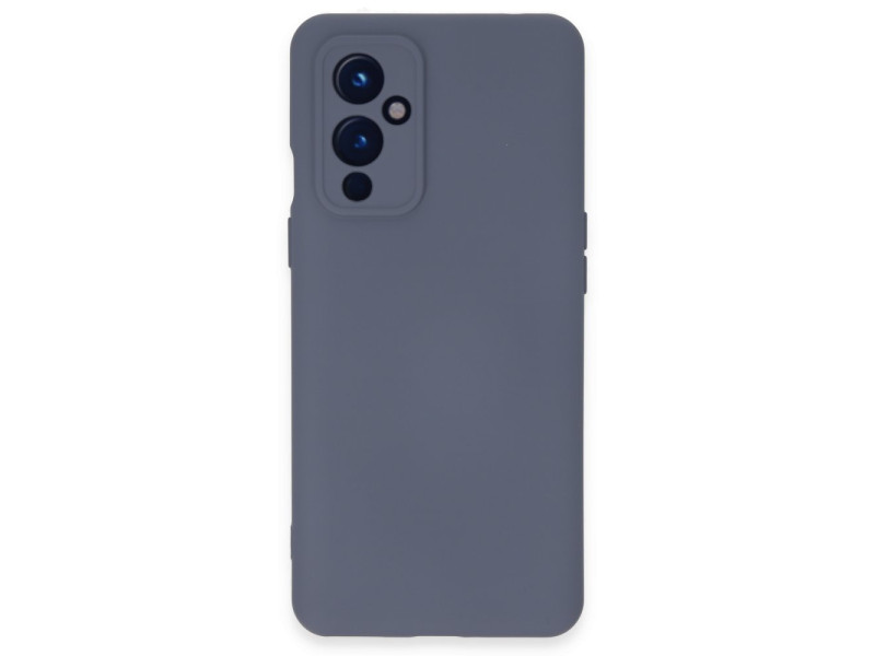 Newface One Plus 9 Kılıf Nano içi Kadife Silikon - Gri
