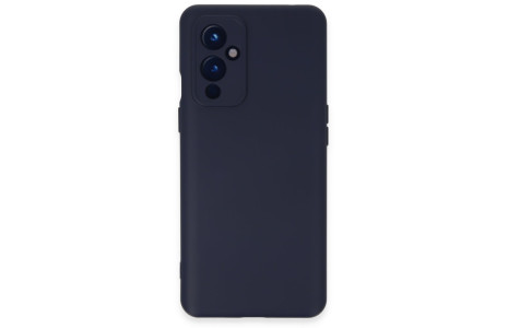 Newface One Plus 9 Kılıf Nano içi Kadife Silikon - Lacivert