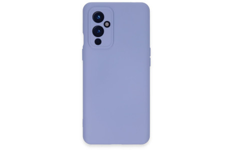 Newface One Plus 9 Kılıf Nano içi Kadife Silikon - Lila