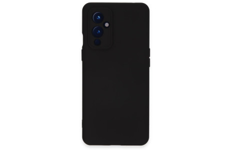 Newface One Plus 9 Kılıf Nano içi Kadife Silikon - Siyah
