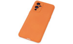 Newface One Plus 9 Kılıf Nano içi Kadife Silikon - Turuncu