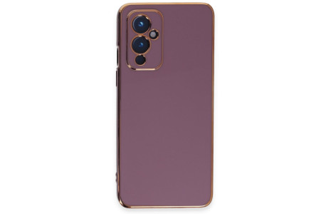 Newface One Plus 9 Kılıf Volet Silikon - Mor
