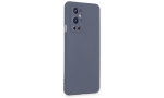 Newface One Plus 9 Pro Kılıf Nano içi Kadife Silikon - Gri