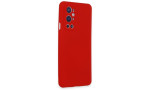 Newface One Plus 9 Pro Kılıf Nano içi Kadife Silikon - Kırmızı