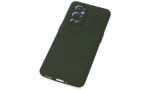 Newface One Plus 9 Pro Kılıf Nano içi Kadife Silikon - Koyu Yeşil