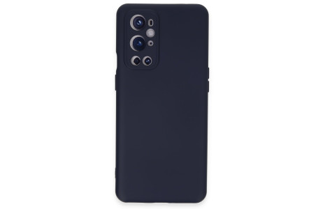 Newface One Plus 9 Pro Kılıf Nano içi Kadife Silikon - Lacivert