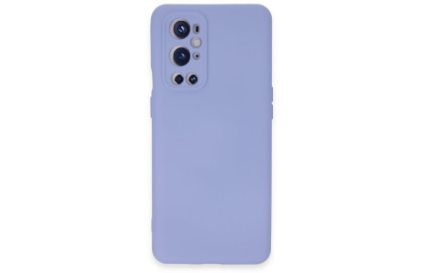 Newface One Plus 9 Pro Kılıf Nano içi Kadife Silikon - Lila
