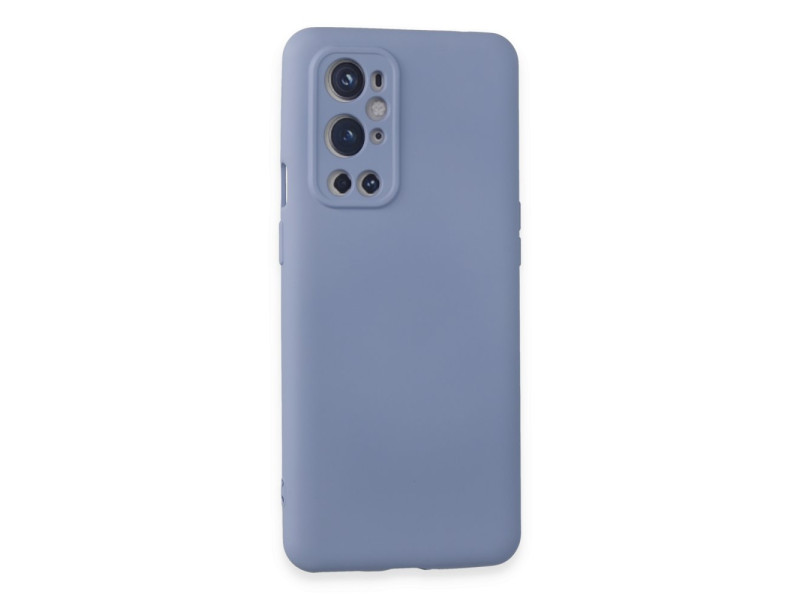 Newface One Plus 9 Pro Kılıf Nano içi Kadife Silikon - Mor