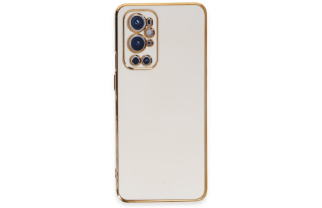 Newface One Plus 9 Pro Kılıf Volet Silikon - Beyaz