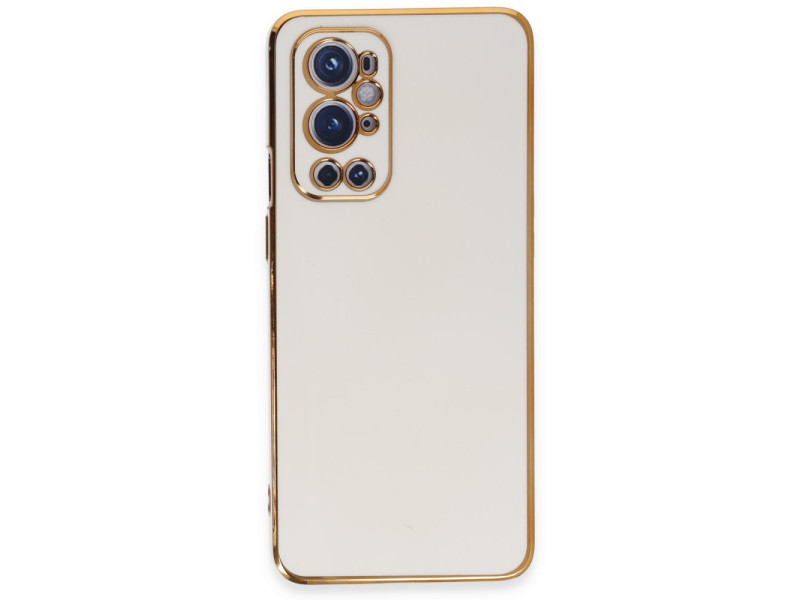 Newface One Plus 9 Pro Kılıf Volet Silikon - Beyaz